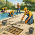 Essential Materials for Effective Pool Deck Repairs