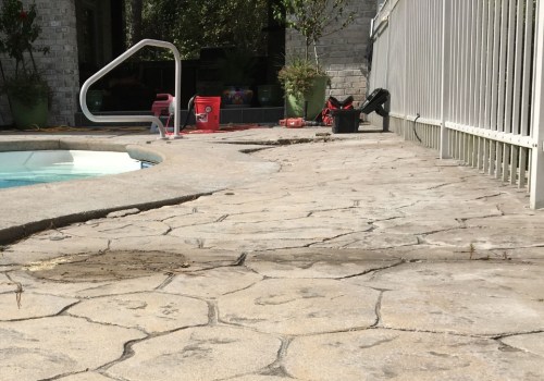 Repairing Pool Decks on Slopes and Uneven Ground: What You Need to Know